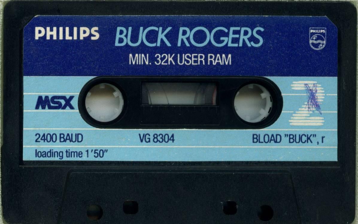 Buck Rogers: Planet of Zoom box art for MSX